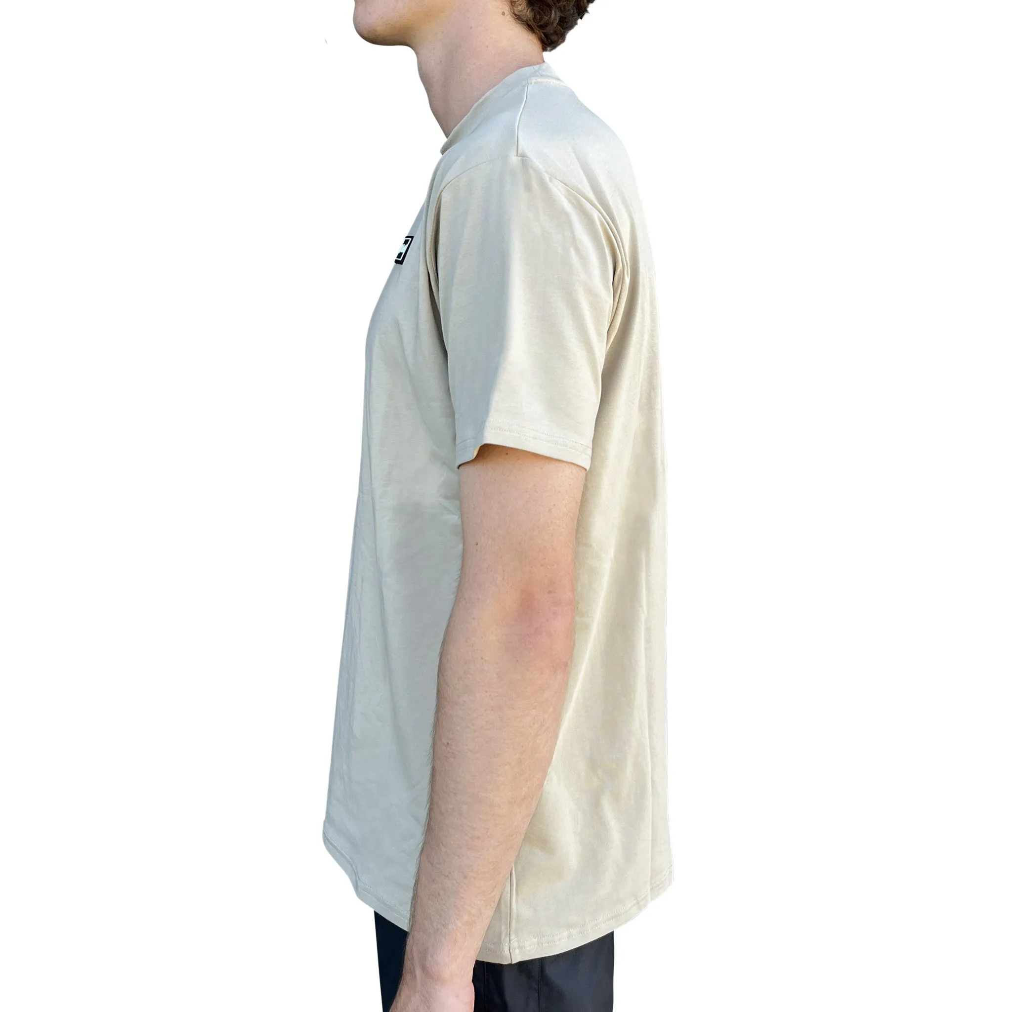 Long Reef Logo Tee - Sand