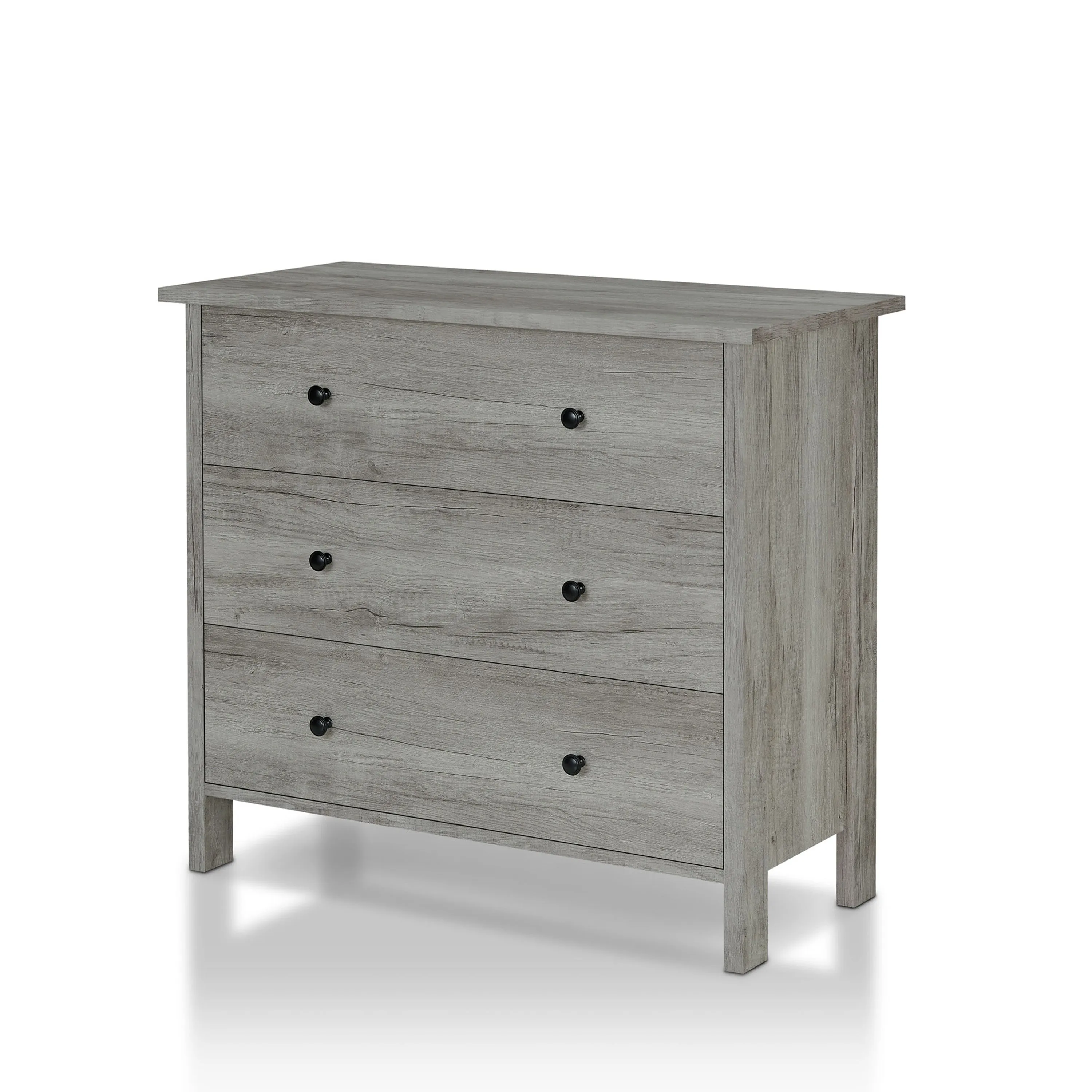 Mahoney Transitional 3-drawer Dresser