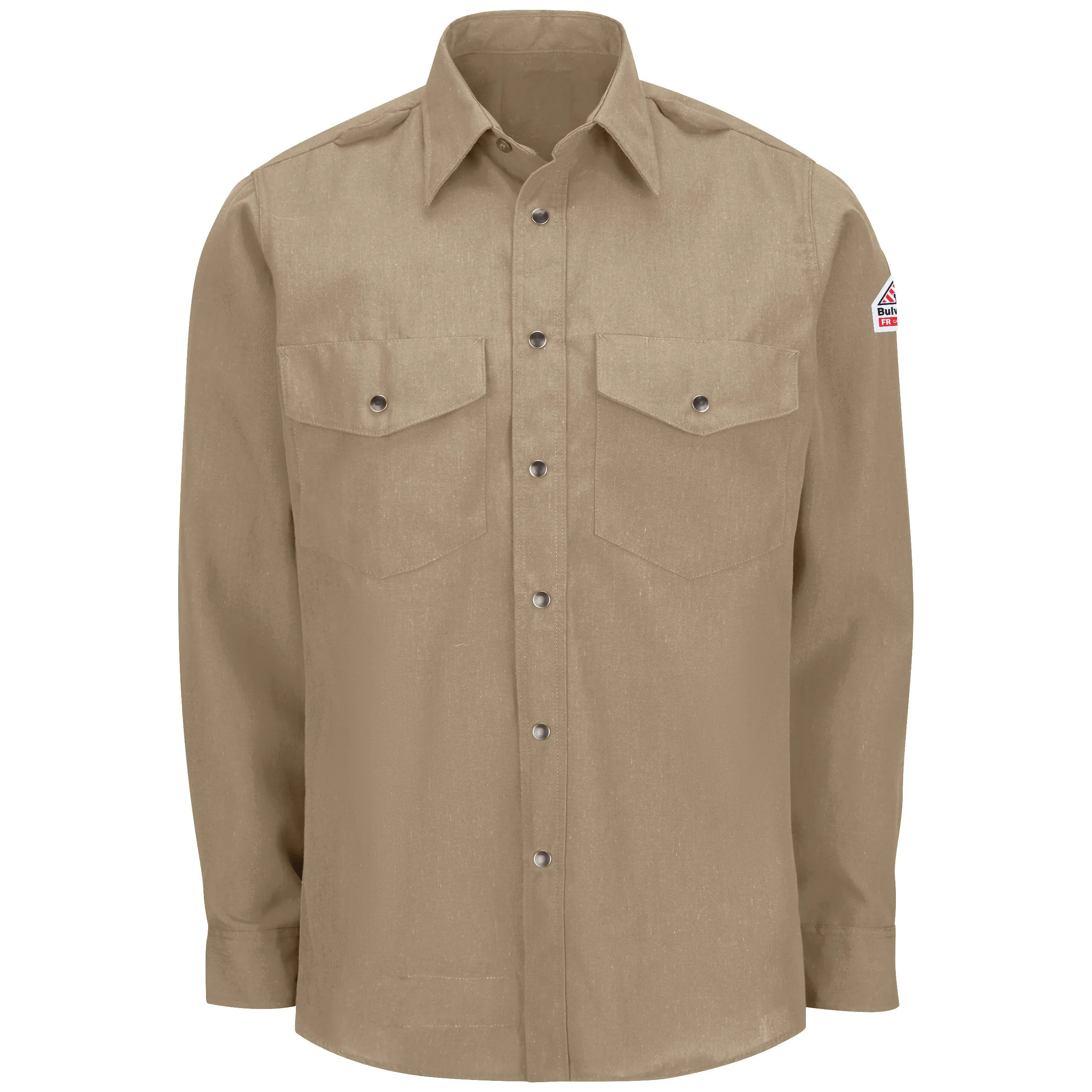 Men's Midweight Nomex FR Snap-Front Shirt SNS6 - Tan