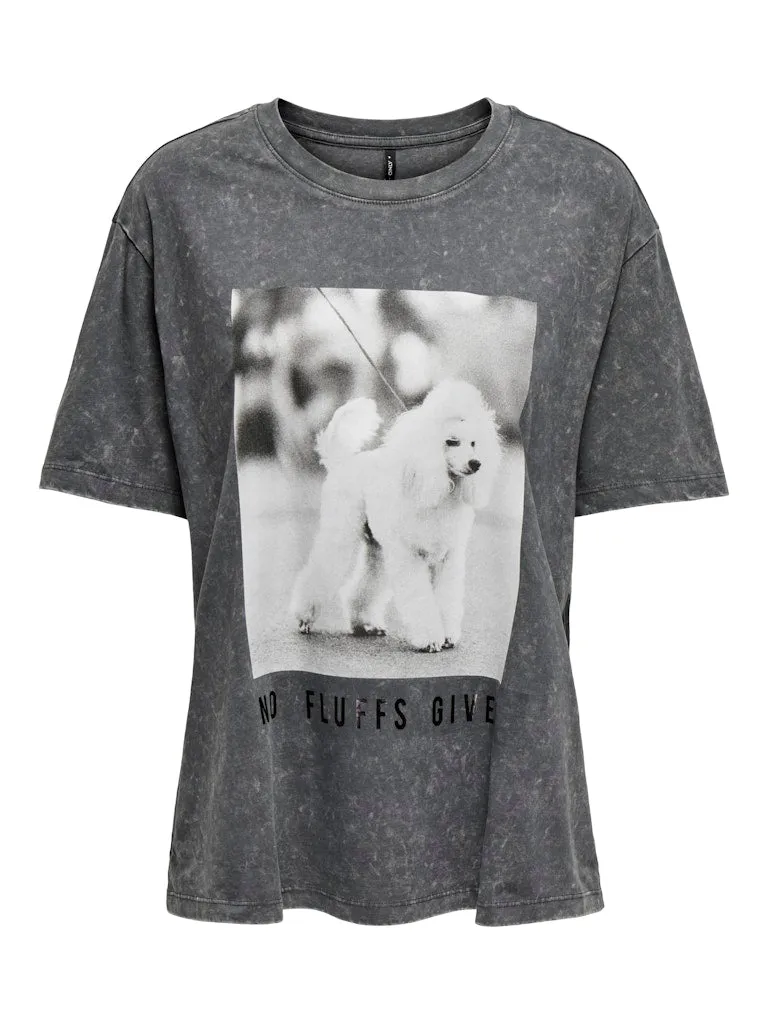 Molly Dog Tee - Sea Storm Fluffs