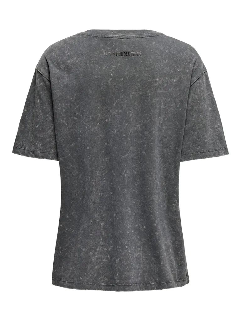 Molly Dog Tee - Sea Storm Fluffs
