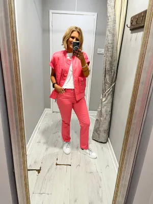 Mos Mosh Ashley Rosita Pant in Camellia Rose