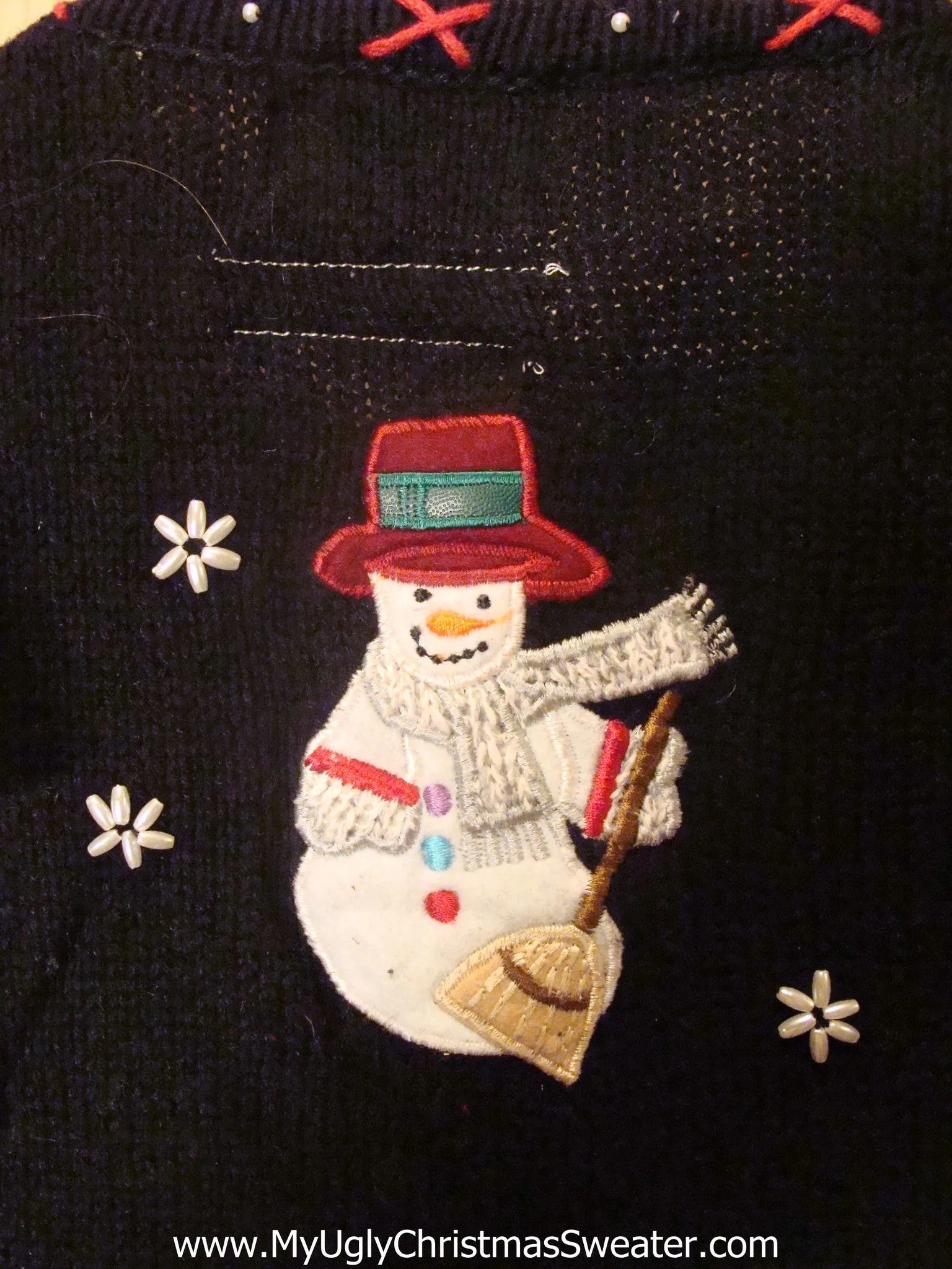 Need to Buy Christmas Sweaters? Light Up Sweater Vest Plaid Ribbon