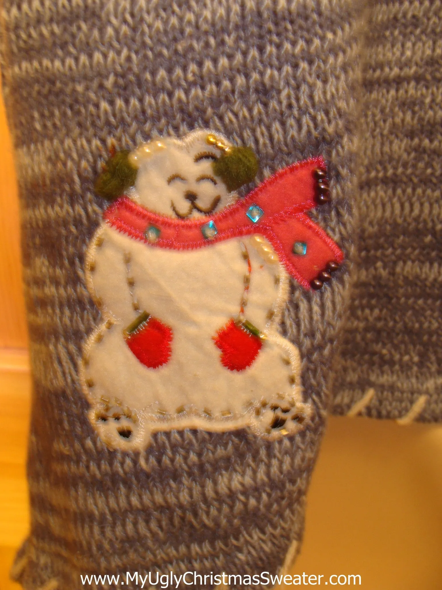 Need to Buy Christmas Sweaters? Light Up Sweater Vest with Bears