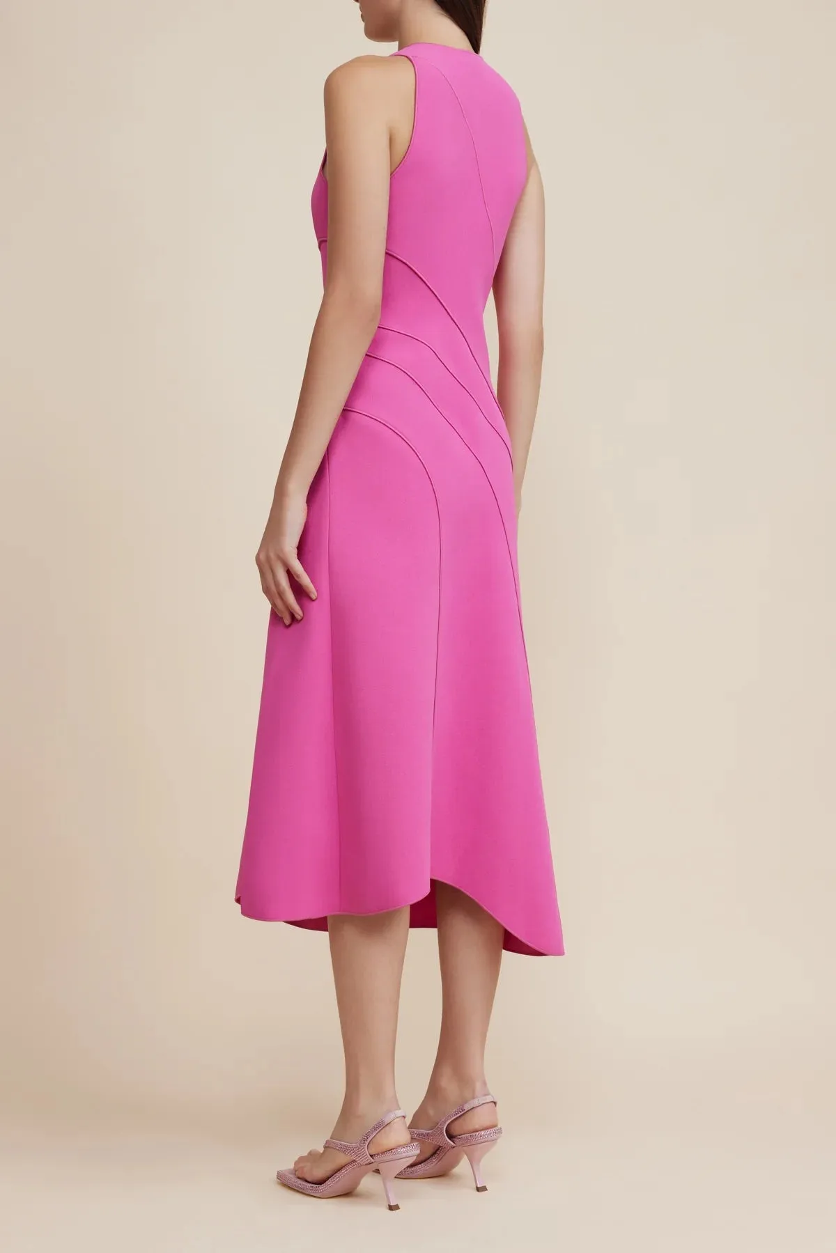 Newgate Dress Magenta