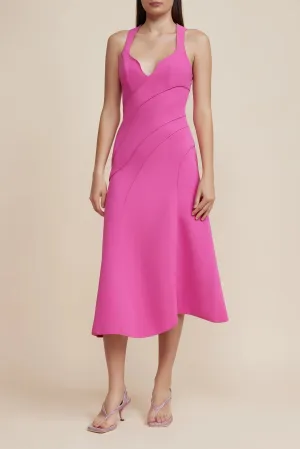 Newgate Dress Magenta