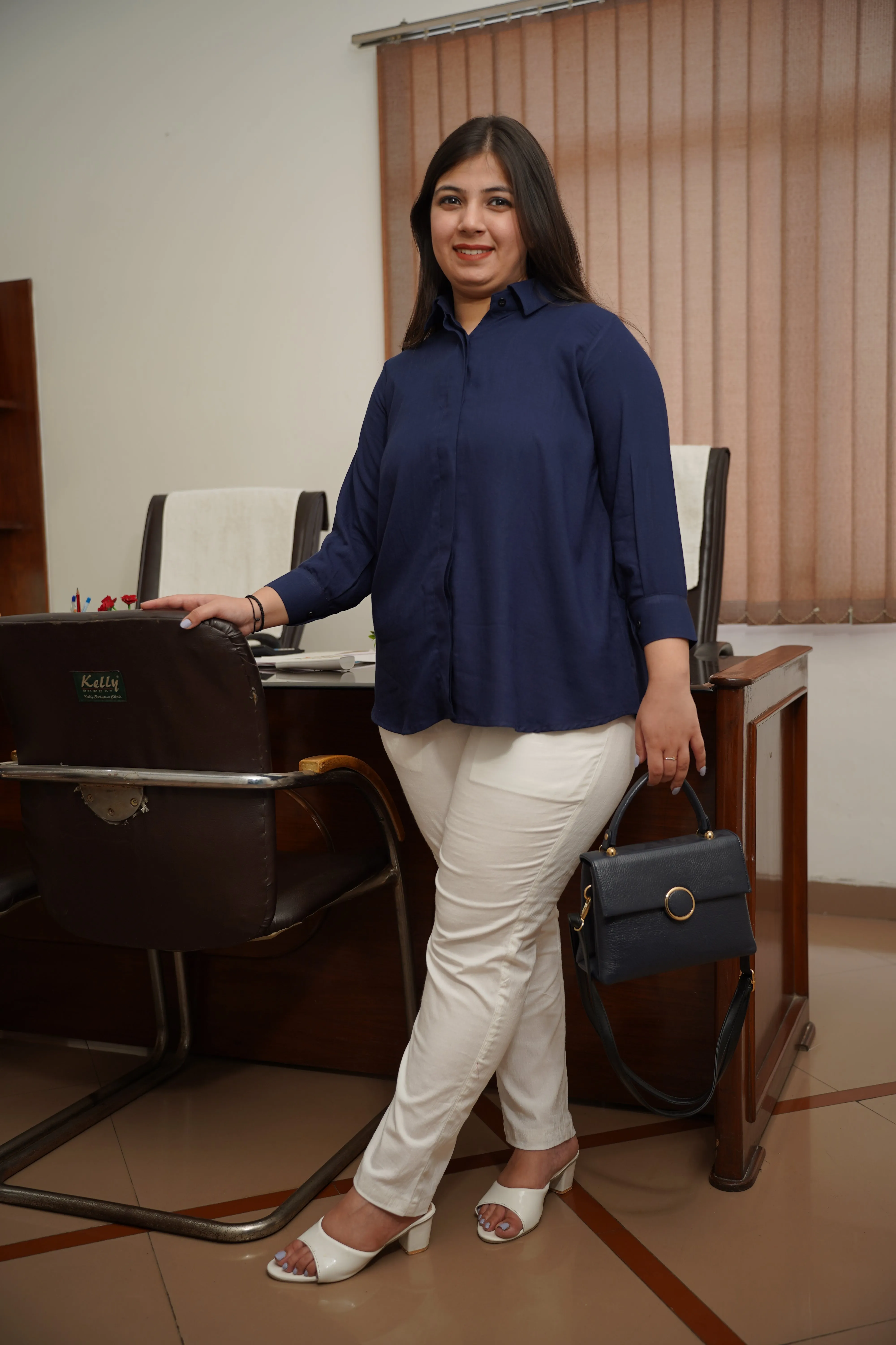 Ocean Breeze Solid Rayon Shirt