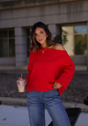 Oversized Boatneck Sweater