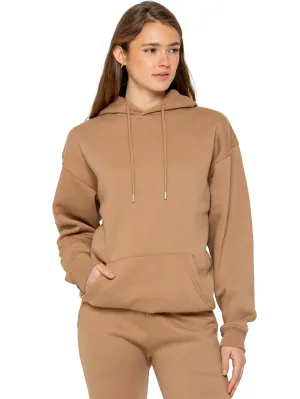 Oversized Essential Hoodie - Camel