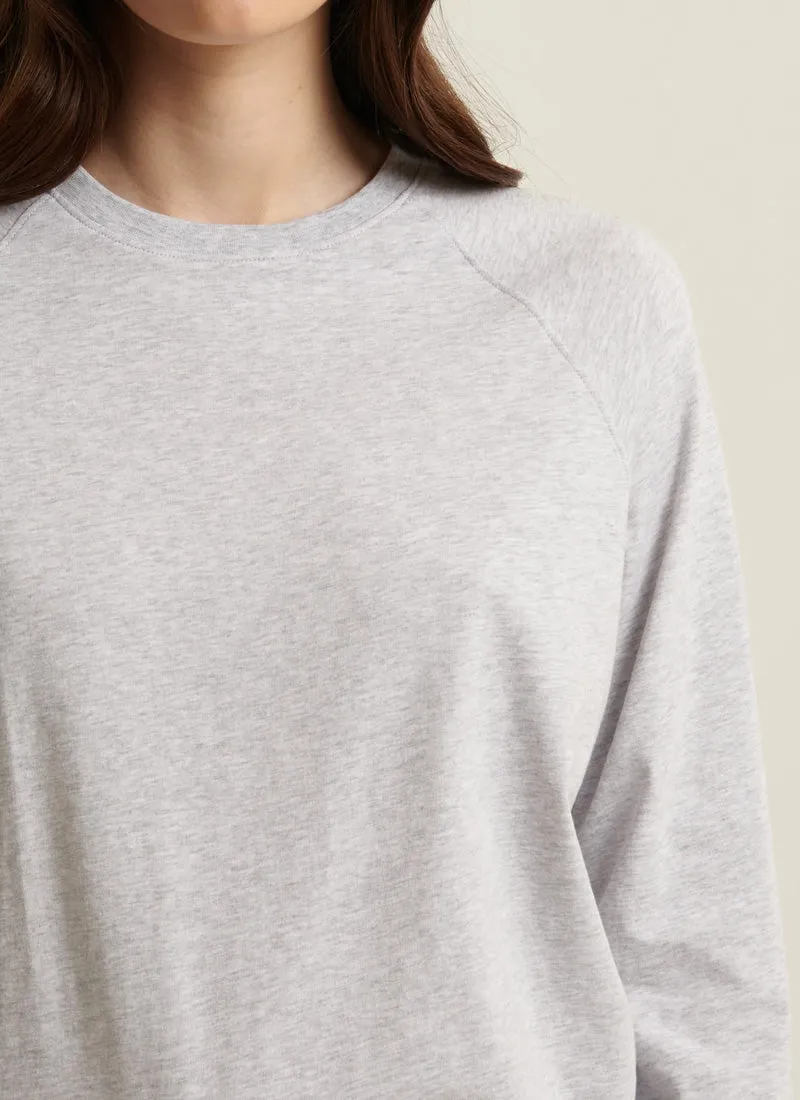 Oversized Raglan Sweatshirt