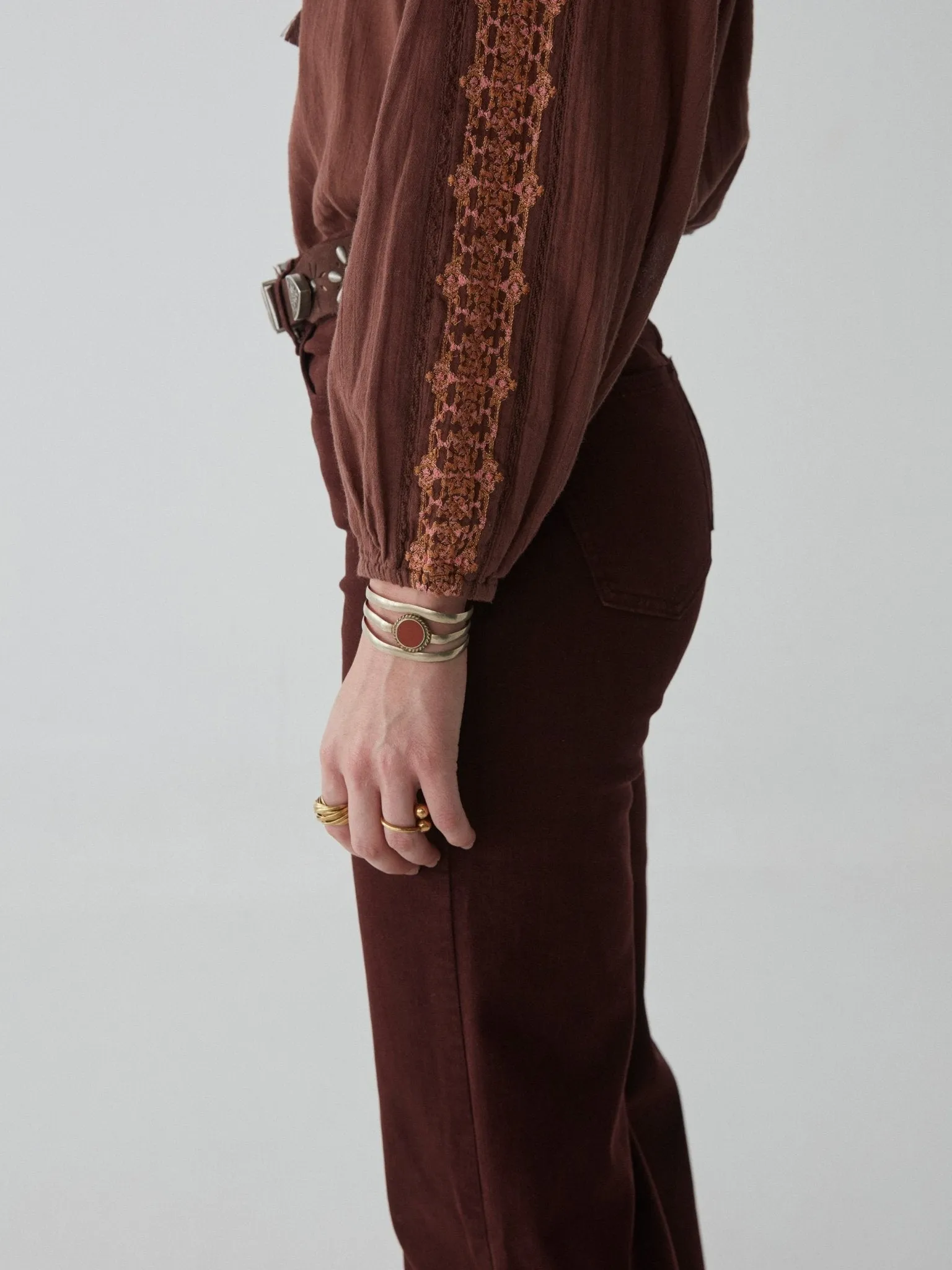 Paula Pant- Brick Brown