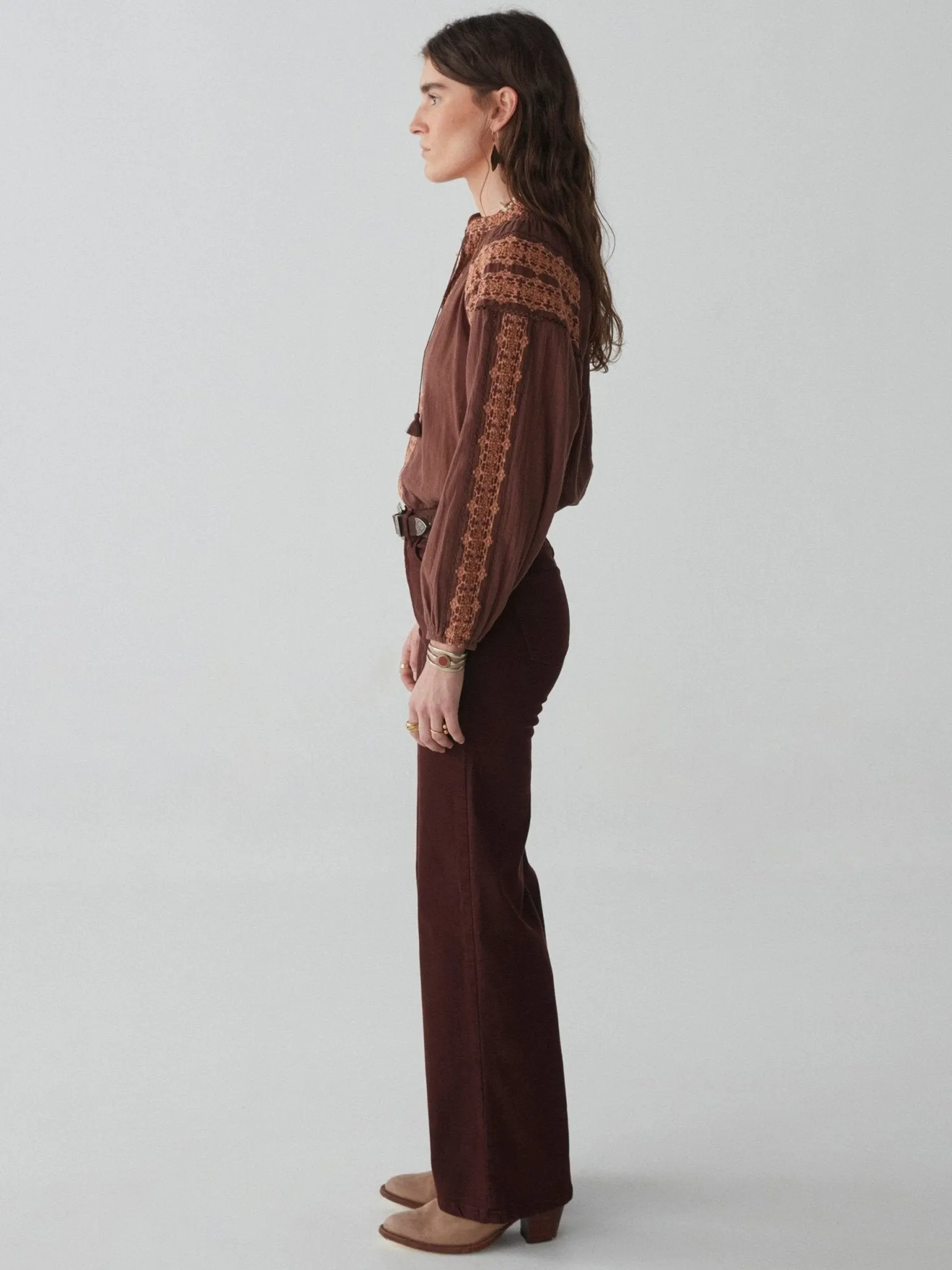 Paula Pant- Brick Brown