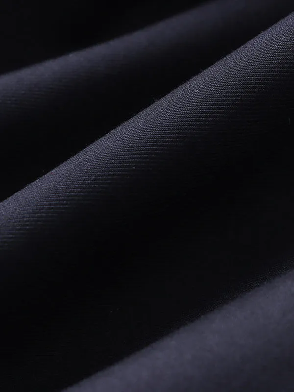 Pleated Solid Color Split-Joint A-Line High Waisted Skirts Bottoms