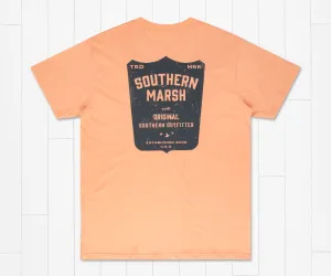 Posted Lands Tee • Peach