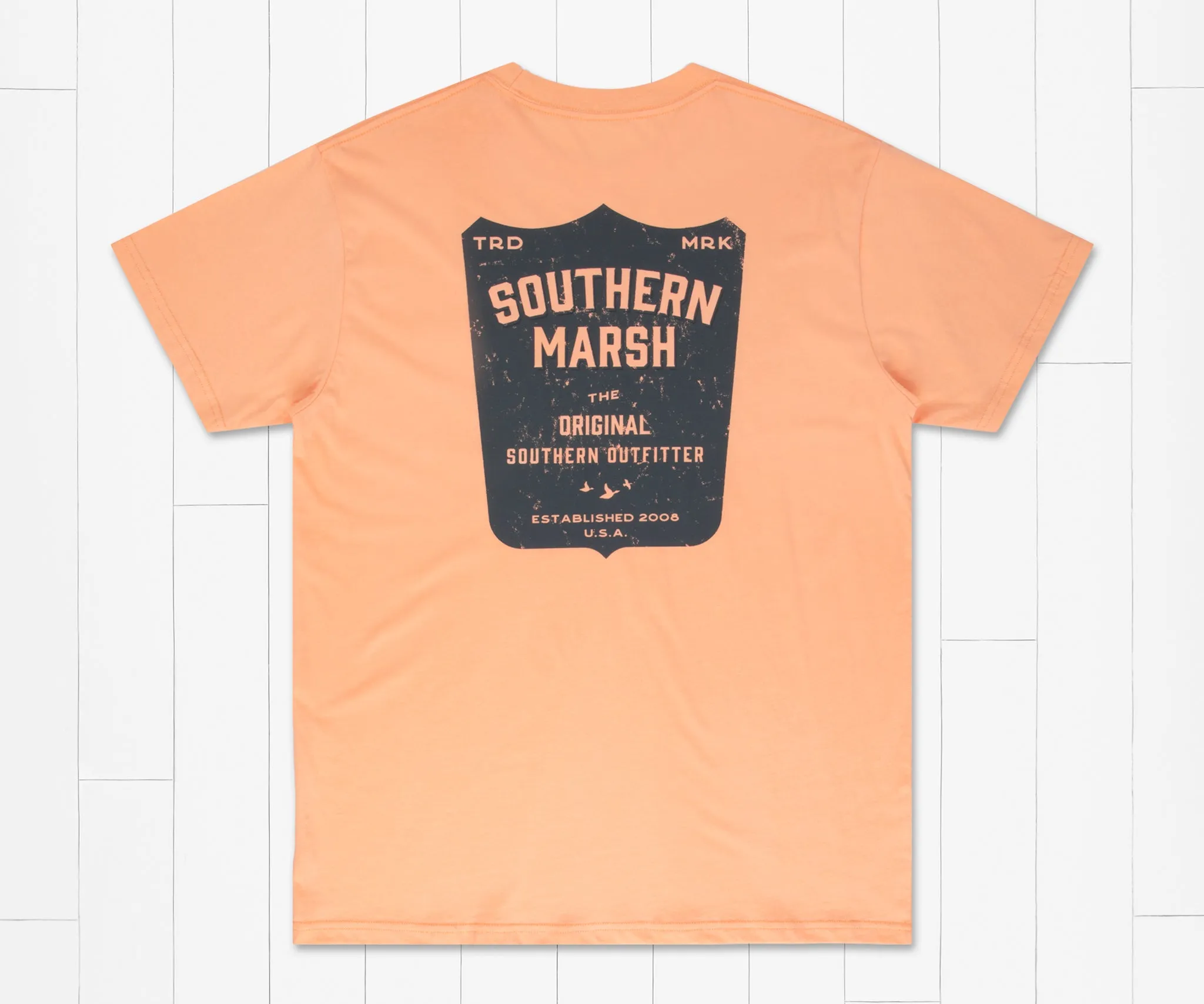 Posted Lands Tee • Peach