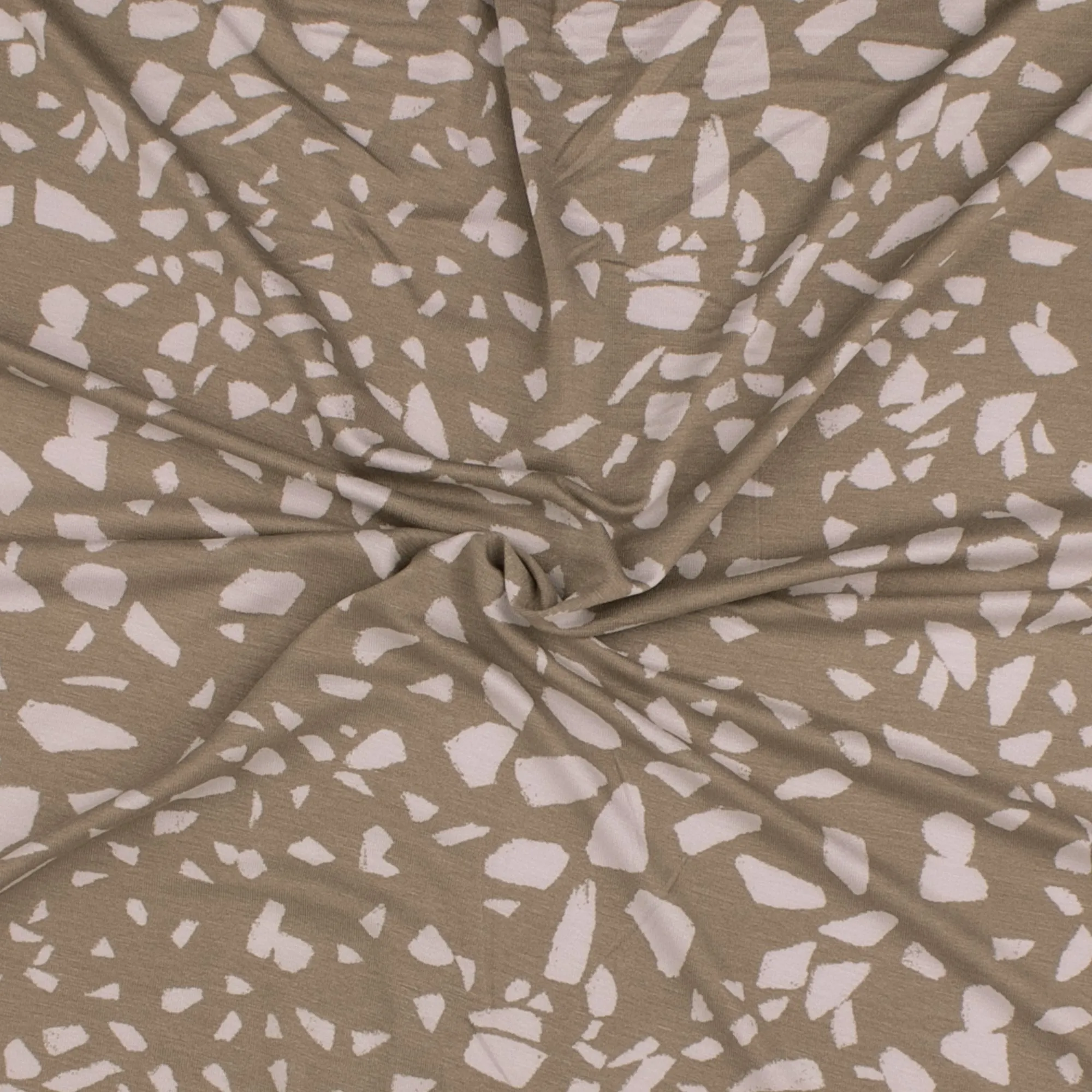Printed Viscose Knit - LAYLA - 002 - Sand