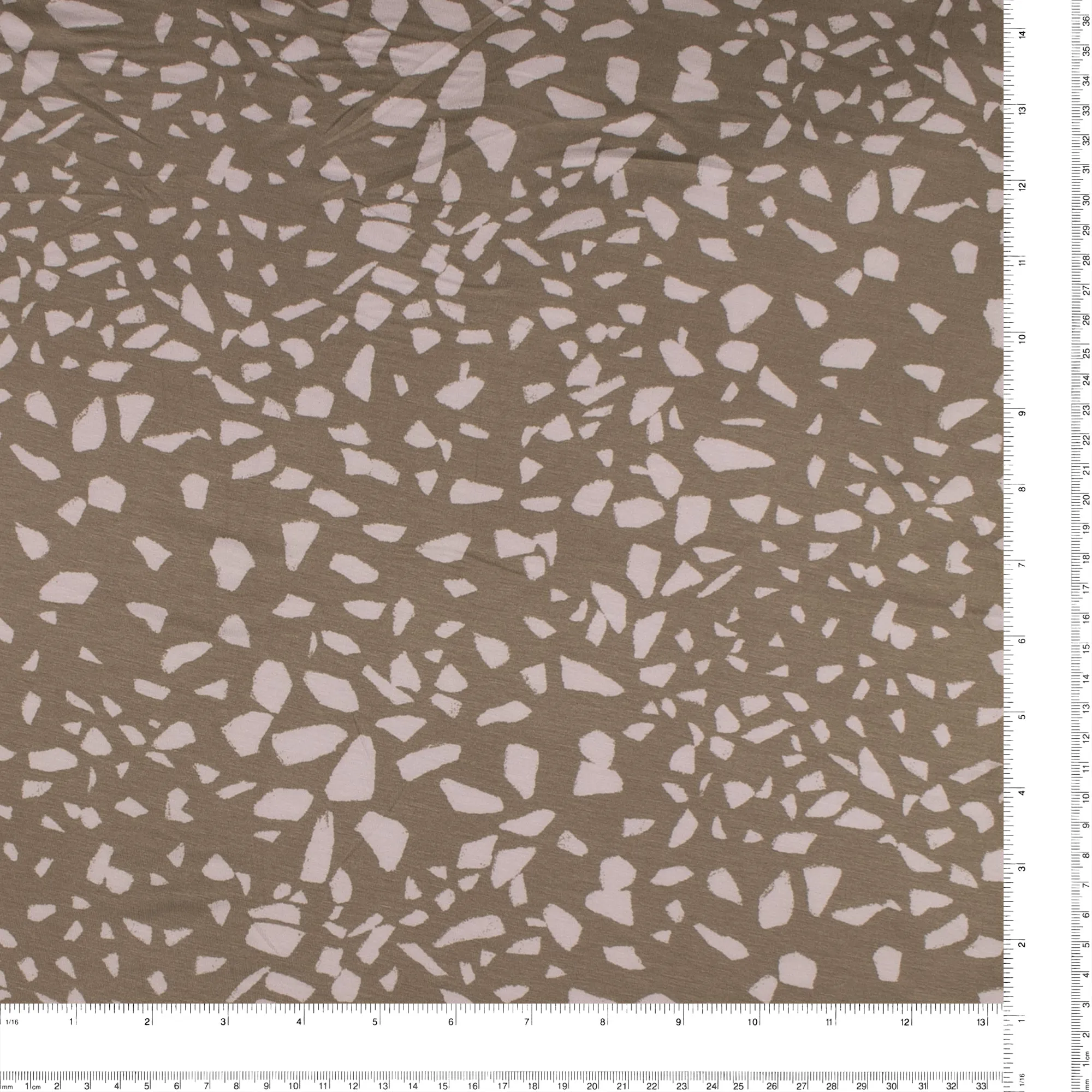 Printed Viscose Knit - LAYLA - 002 - Sand