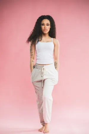 "Agree to Disagree" Color-block Joggers