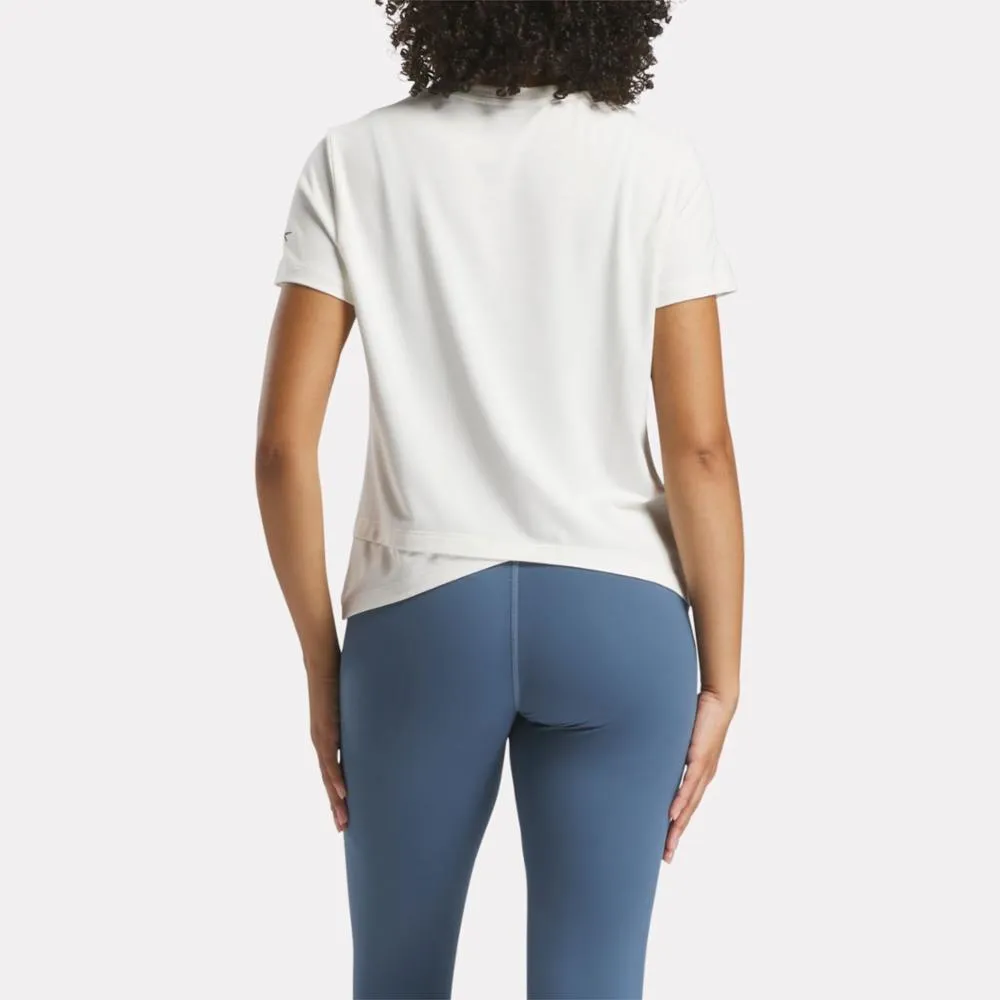 Reebok Apparel Women RBK-CHILL DreamBlend T-Shirt CHALK