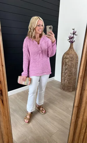 Summer Knit Hoodies - 2 Colors!