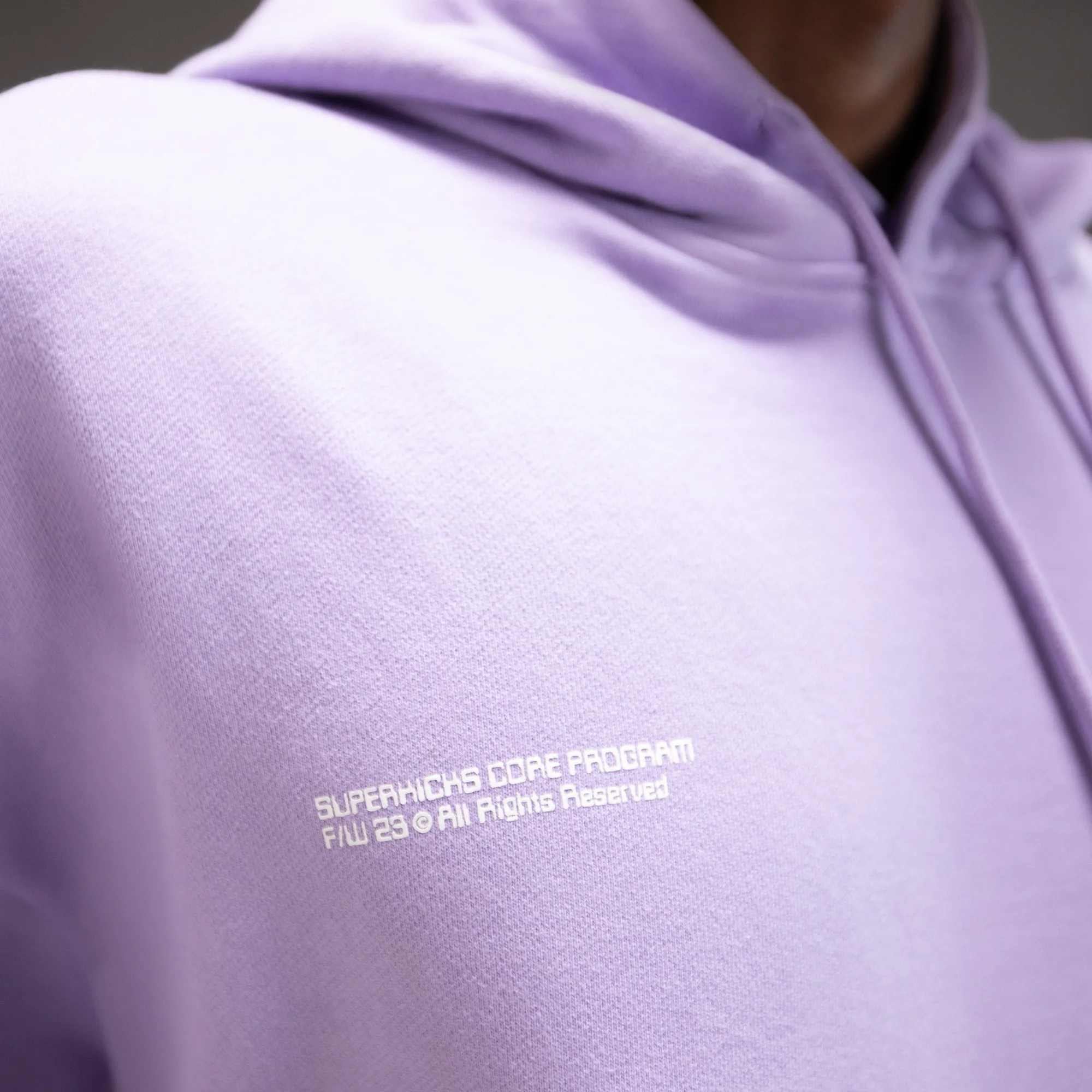 Superkicks | CORE 3.0 UNISEX HOODIE { PURPLE