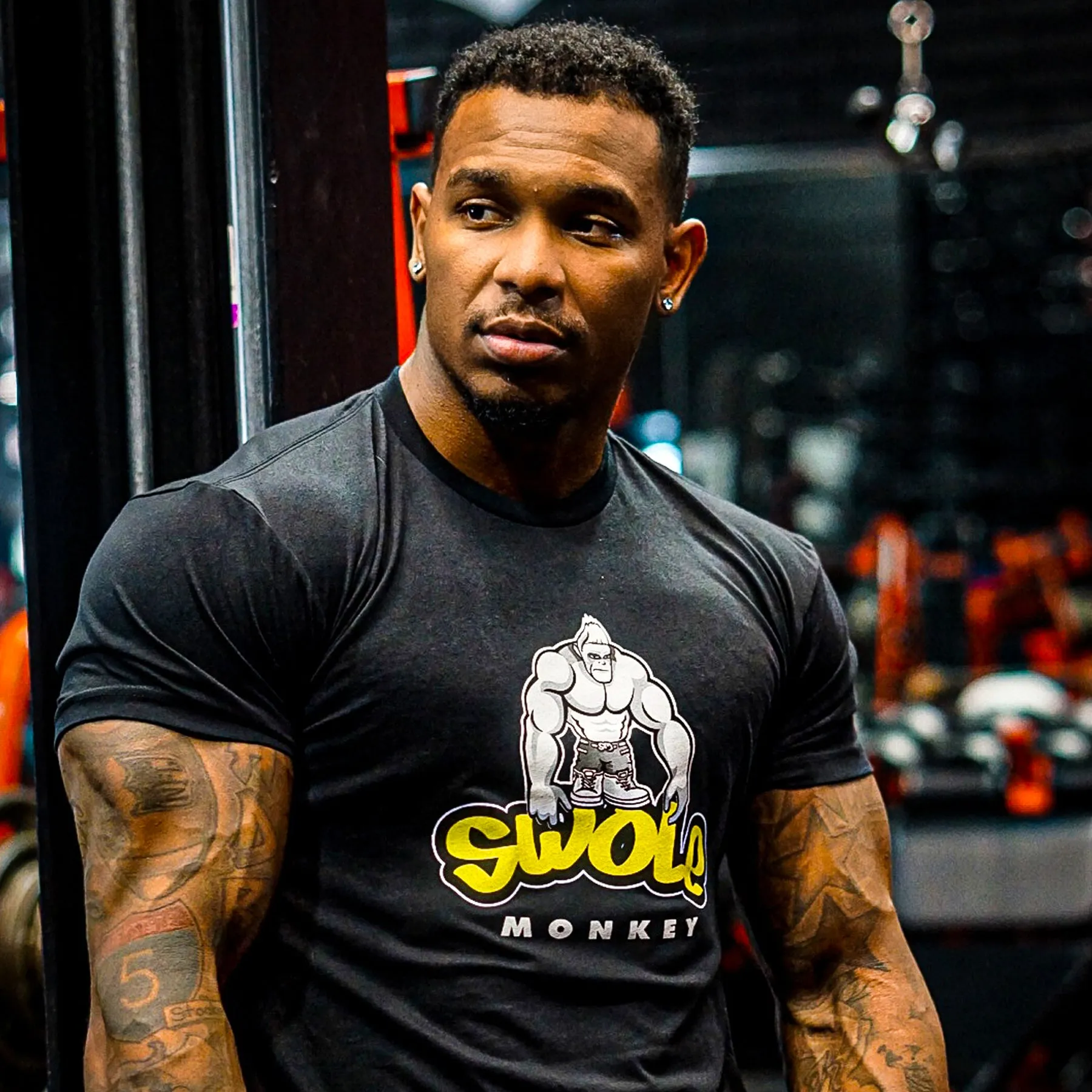 SWOLE MONKEY TEE