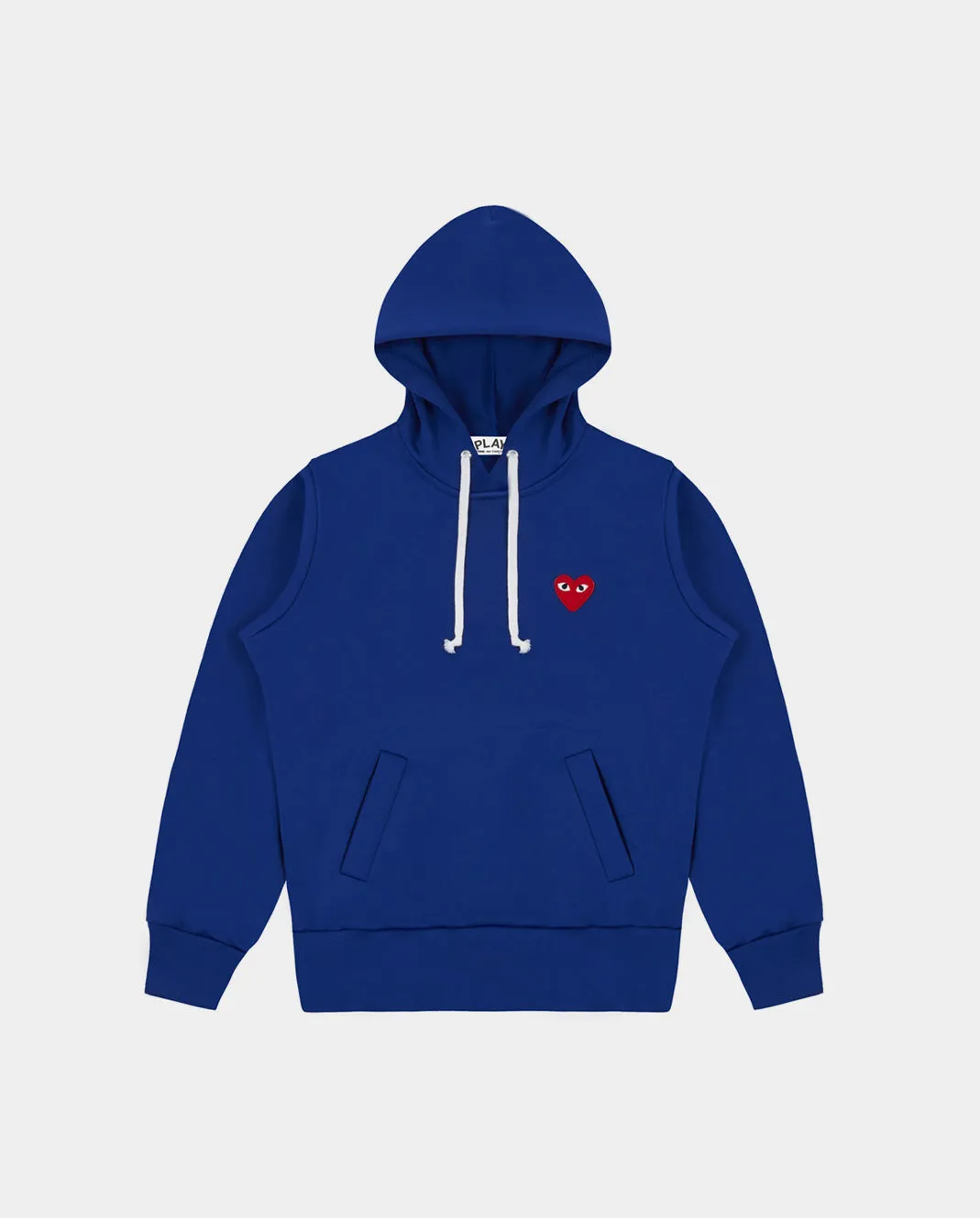 T174 RED HEART HOODIE / NAVY