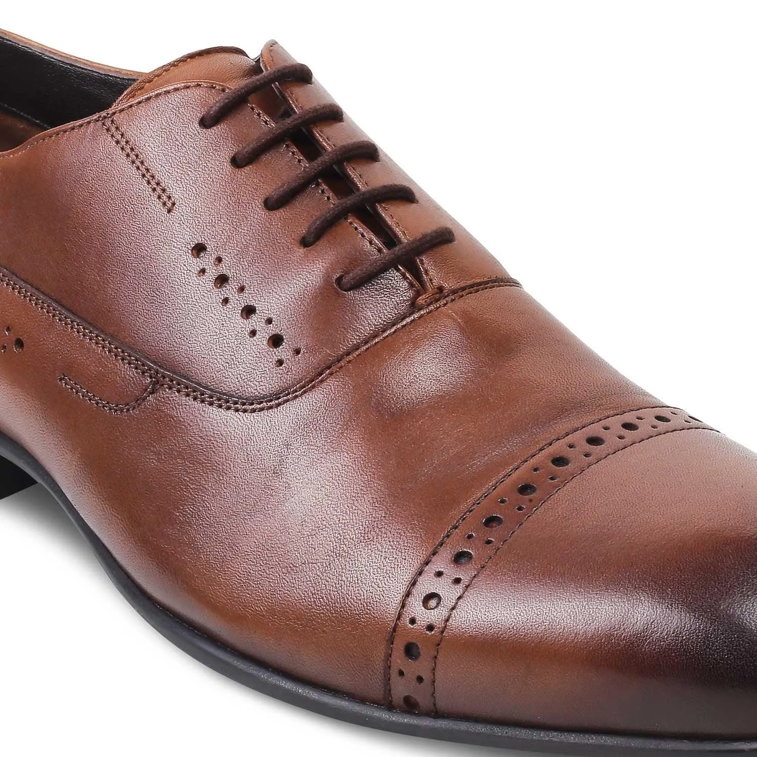The Togford Brown Men's Oxford Lace Ups Tresmode