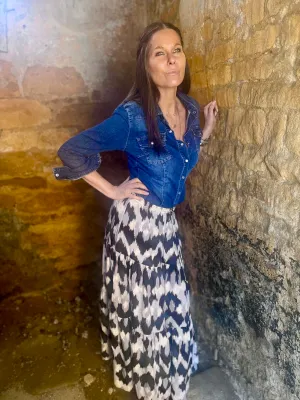 Tillie Printed Maxi Skirt