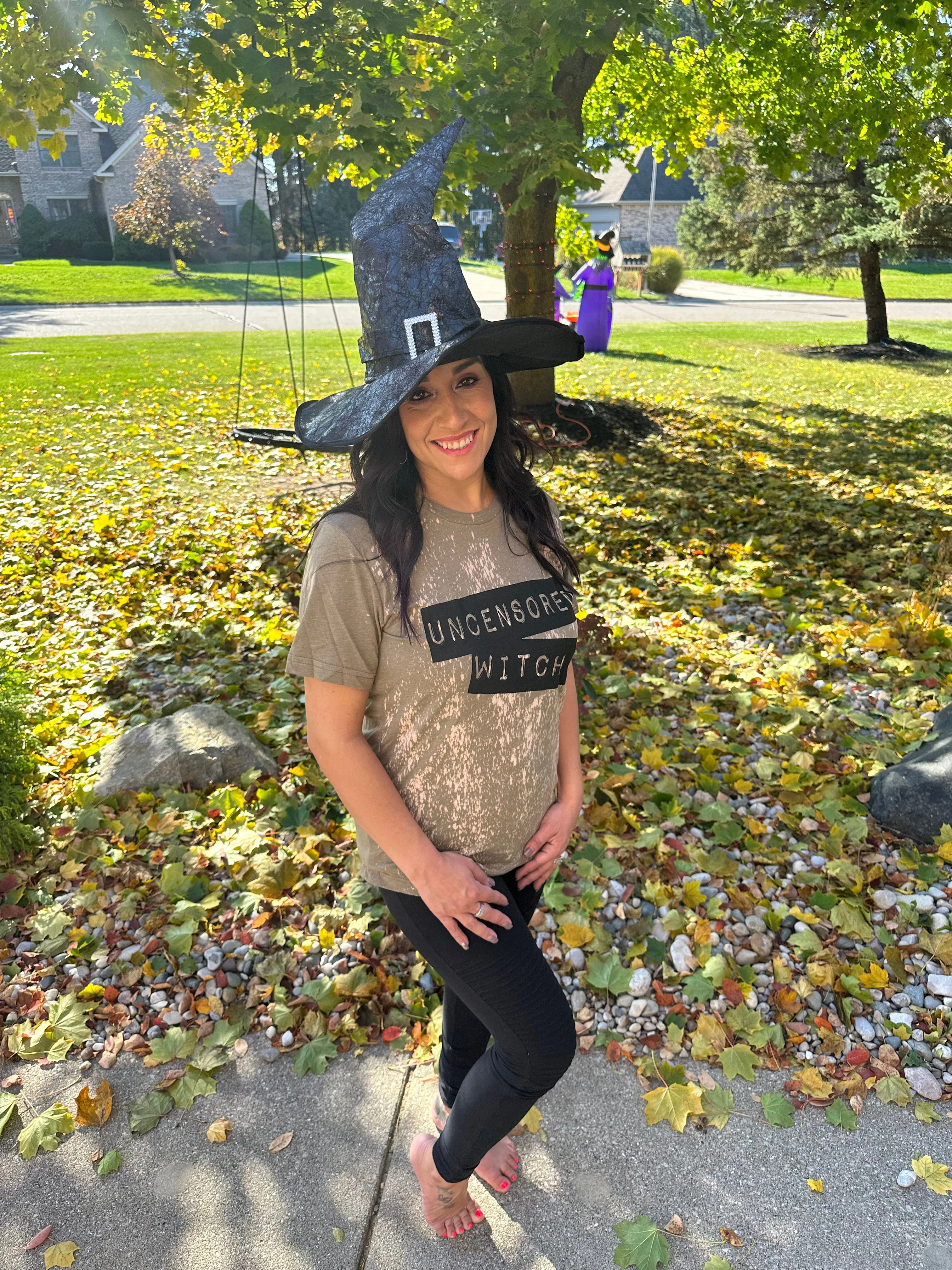 UnCensored Witch Bleach Graphic T-Shirt