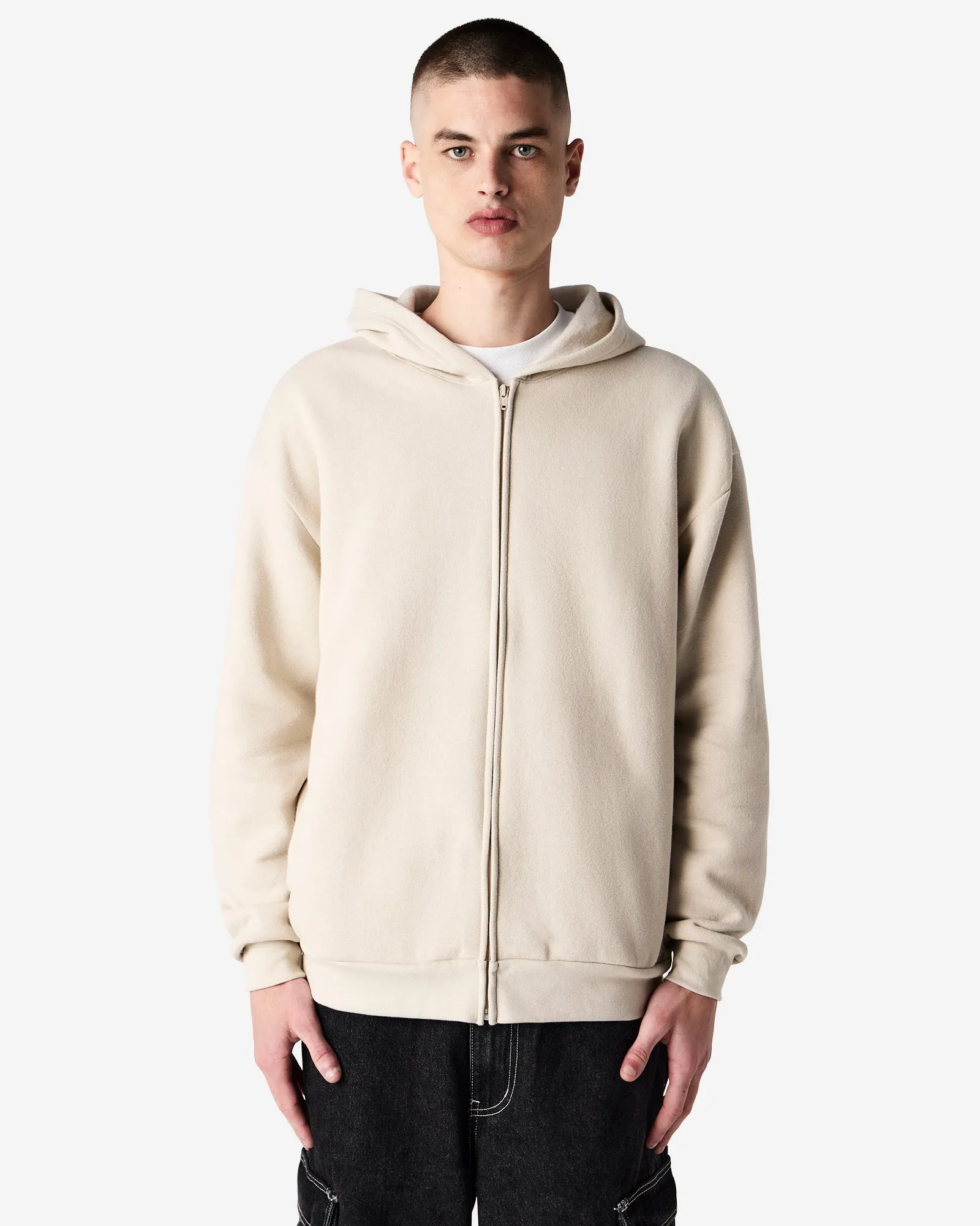 Unisex Fleece Zip-Up Hoodie