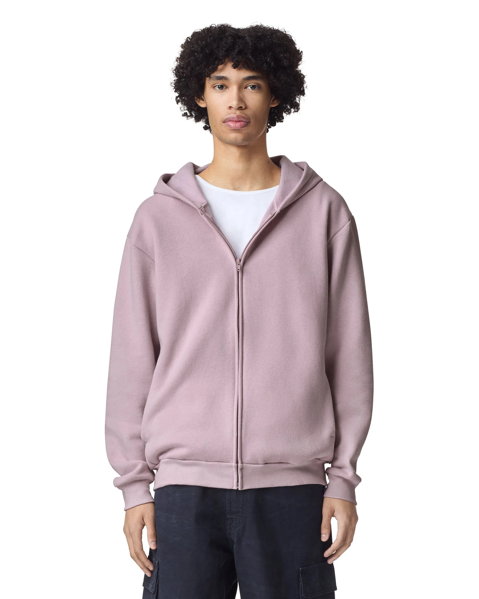 Unisex Fleece Zip-Up Hoodie