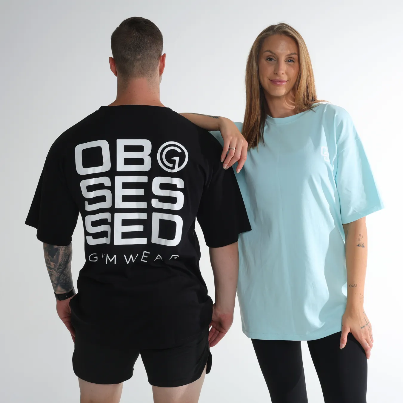 UNISEX OVERSIZED TEE - BLUE