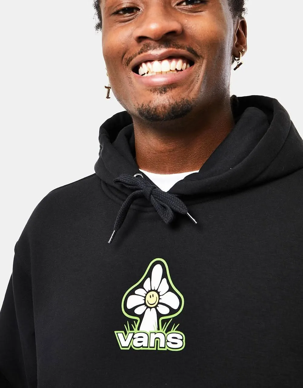 Vans Mushroom Pullover Hoodie - Black