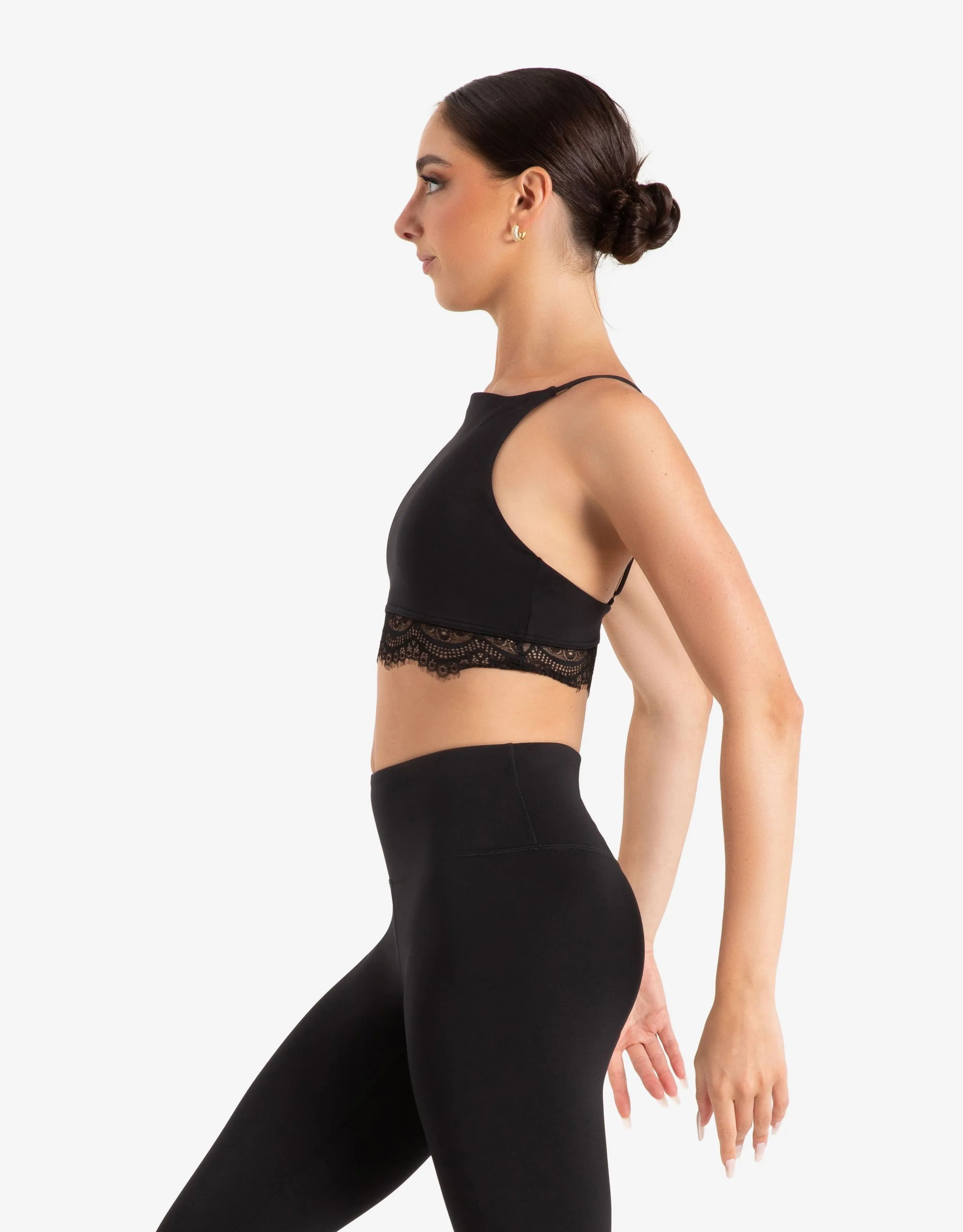 Whispering Waves Ocean Breeze Bra Crop Top