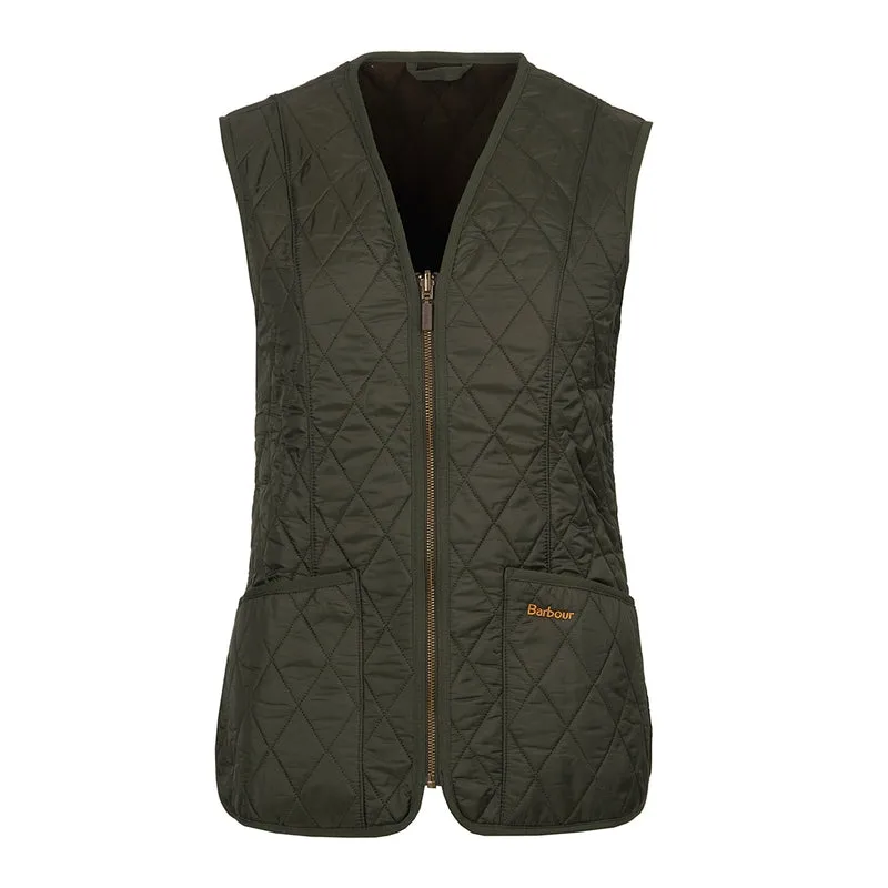 Women's Quilt Fleece Betty Liner Vest