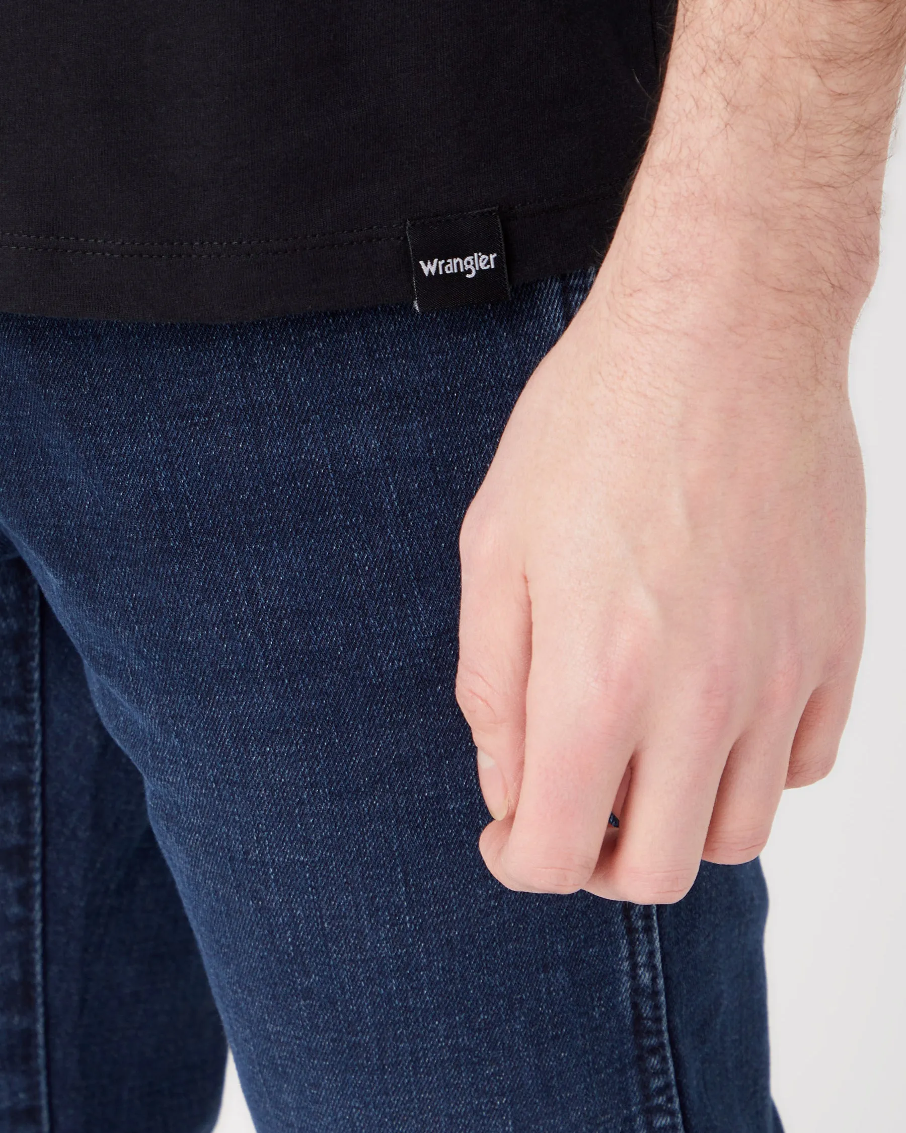 Wrangler 2-Pack Tees - Black / White