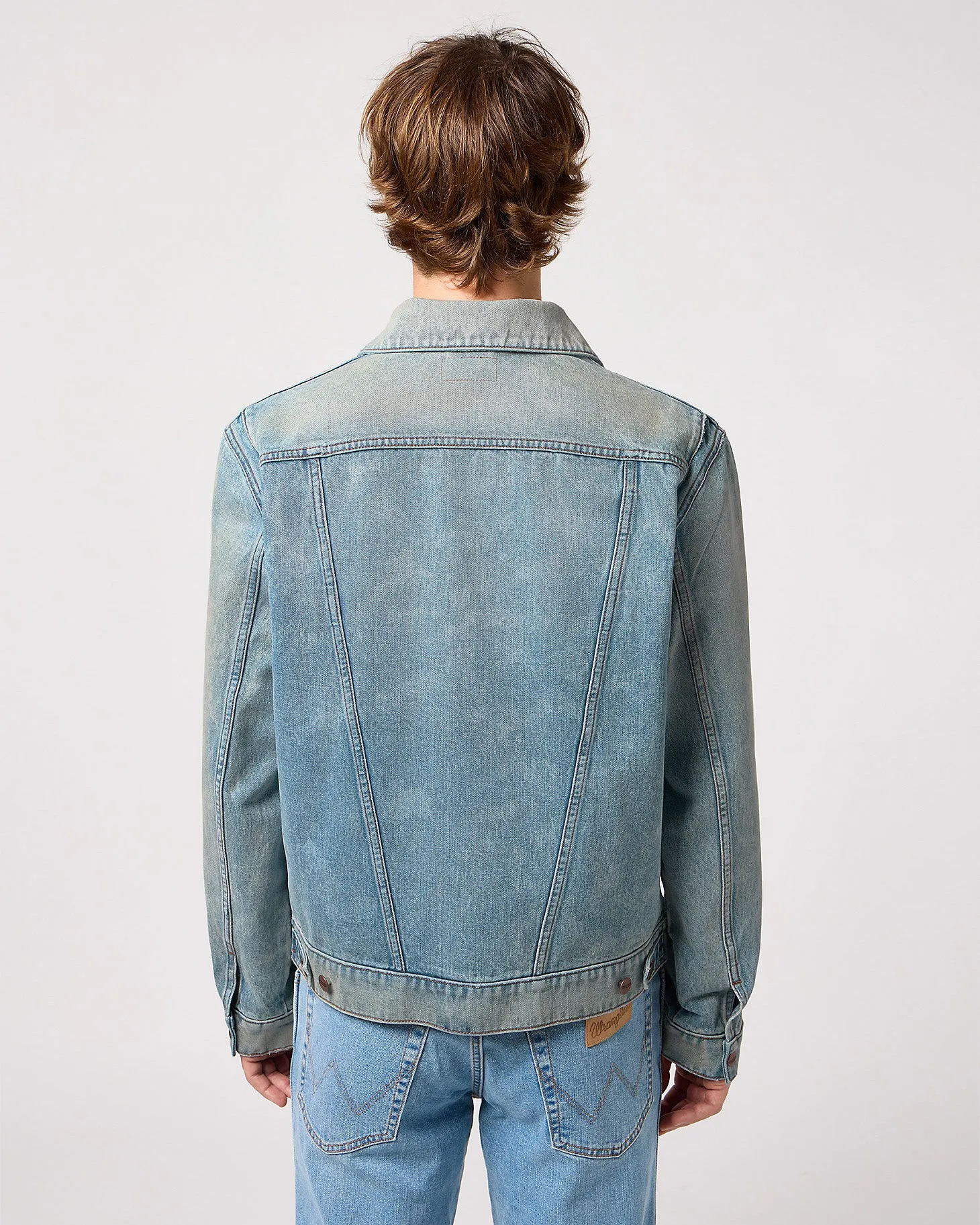 Wrangler Icons 124MJ Western Denim Jacket - Rattle Snake