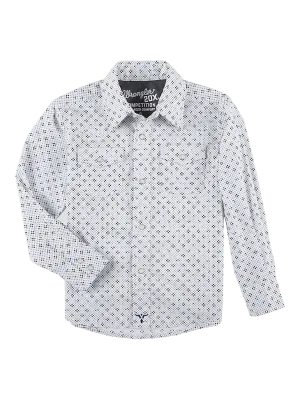 Wrangler Kid's Advange Comfort Western Snap Shirt