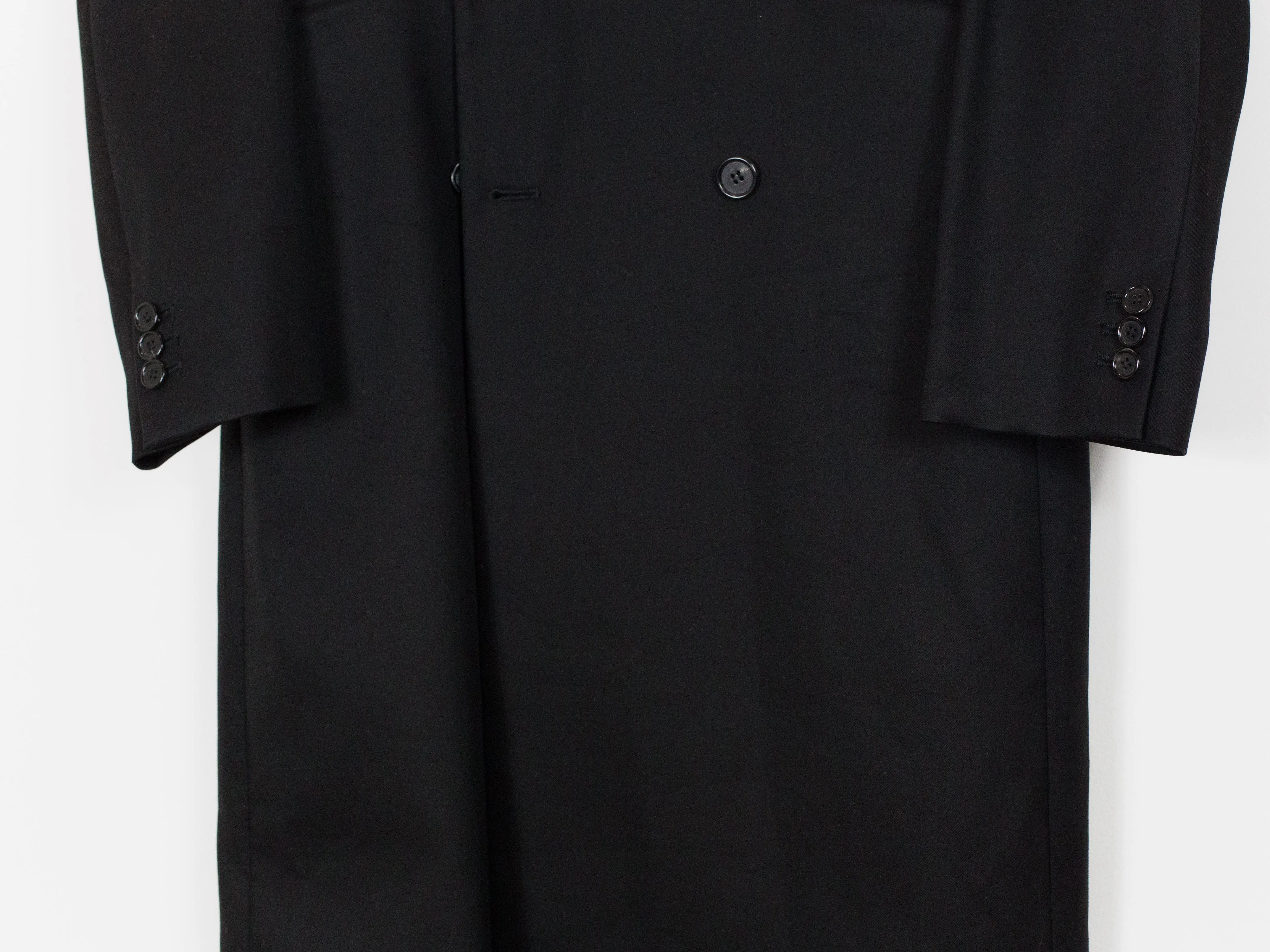 Yang Li SS17 Painted Collar Double-Breasted Long Coat