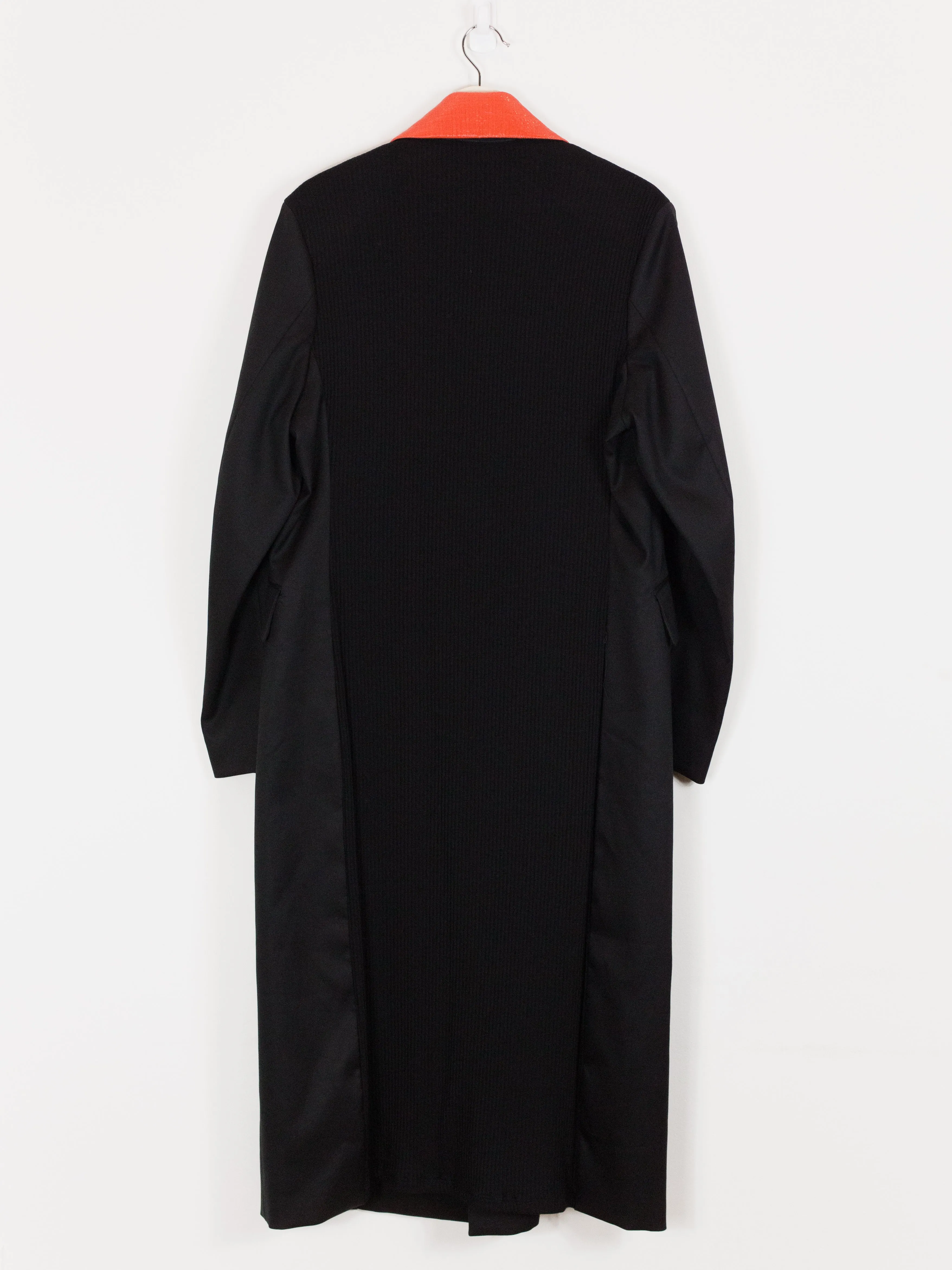 Yang Li SS17 Painted Collar Double-Breasted Long Coat